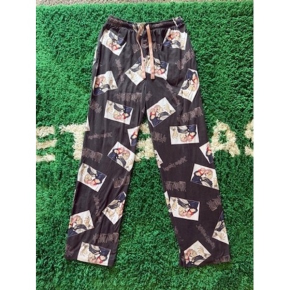 Jujutsu Kaisen Other - Jujutsu Kaisen Anime All Over Print Sleep Pants Black Mens Medium M Crunchyroll